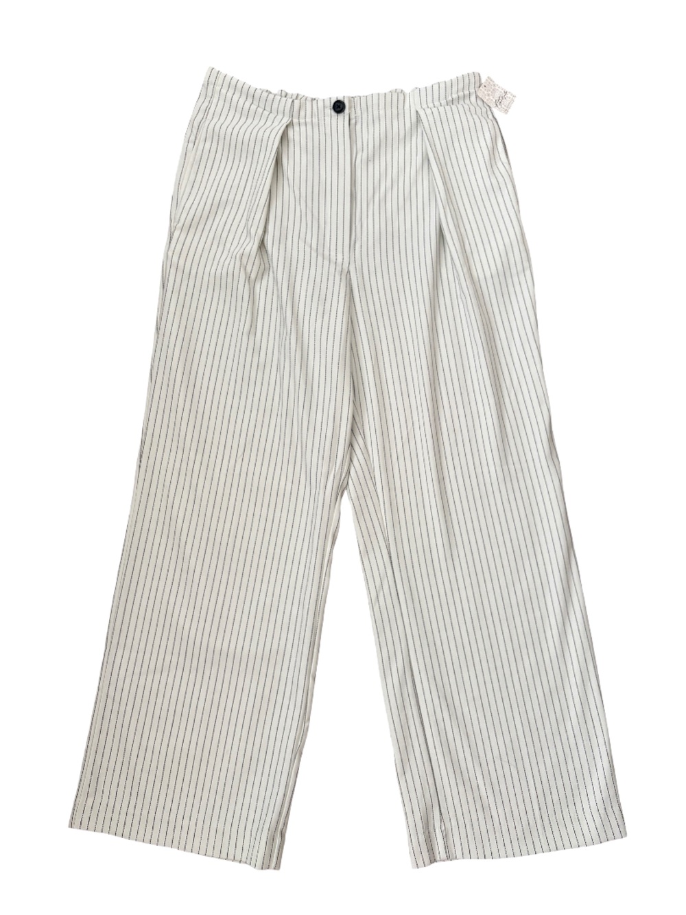 NWT Free People Pin Striped Trouser Pants Size Large